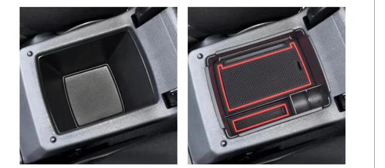 Für Volkswagen VW Golf 8 Mk8 2019 ~ 2025 Auto Tür Armlehne Lagerung Box Kleinigkeiten Aufräumen Tablett Mehrzweck Organizer tasche Zubehör – Detail 3