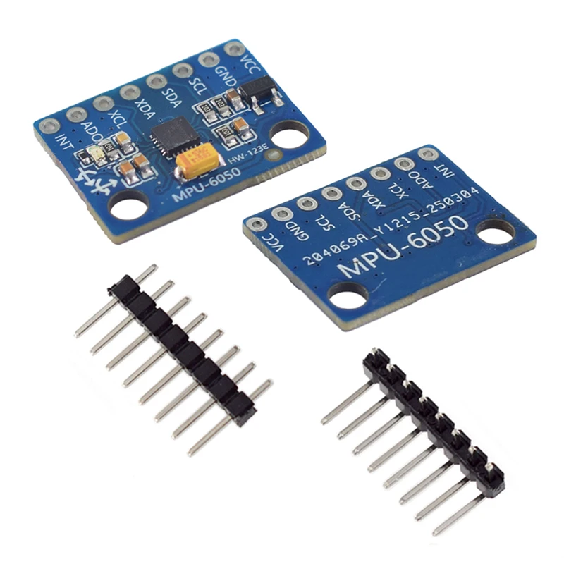 GY-521 MPU6050 3축 가속도계 자이로 모듈 MPU-6050 6 DOF 6축 가속도계 DIY 키트 16비트 AD 변환기와 호환 가능