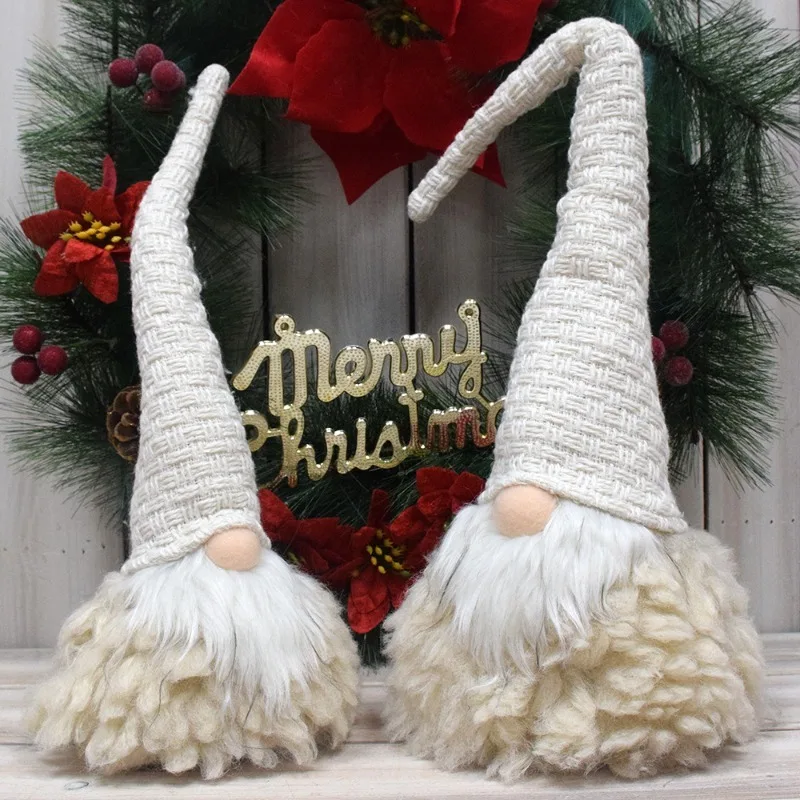 Christmas Faceless Doll Doll Decoration Handmade Crafts Christmas Fabric Dwarf Goblin Wholesale