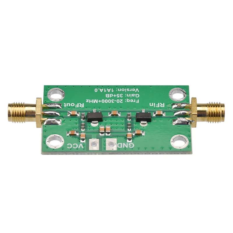 20-3000Mhz Rf Wideband Versterker Gain 40db Lage Ruis Versterker Lna Board Modules Dc 5V Voor Fm Hf Vhff/Uhf