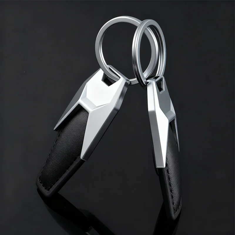 1 PCS PU Synthetic Leather High-Quality Car Keychain For Audi A3 A4 A5 A6 Q5 Q6 Q7 Owner Accessory Gift