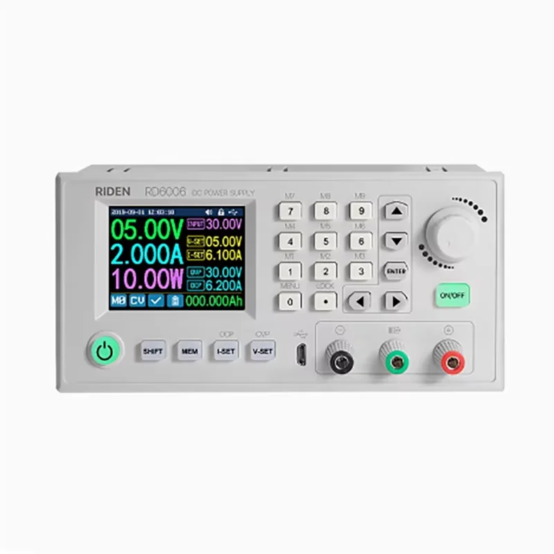 RD6006 RD6006W USB WiFi DC Tegangan Rendah Saat Ini Modul Suplai Daya Buck Konverter Dapat Disesuaikan Multimeter 60V 6A