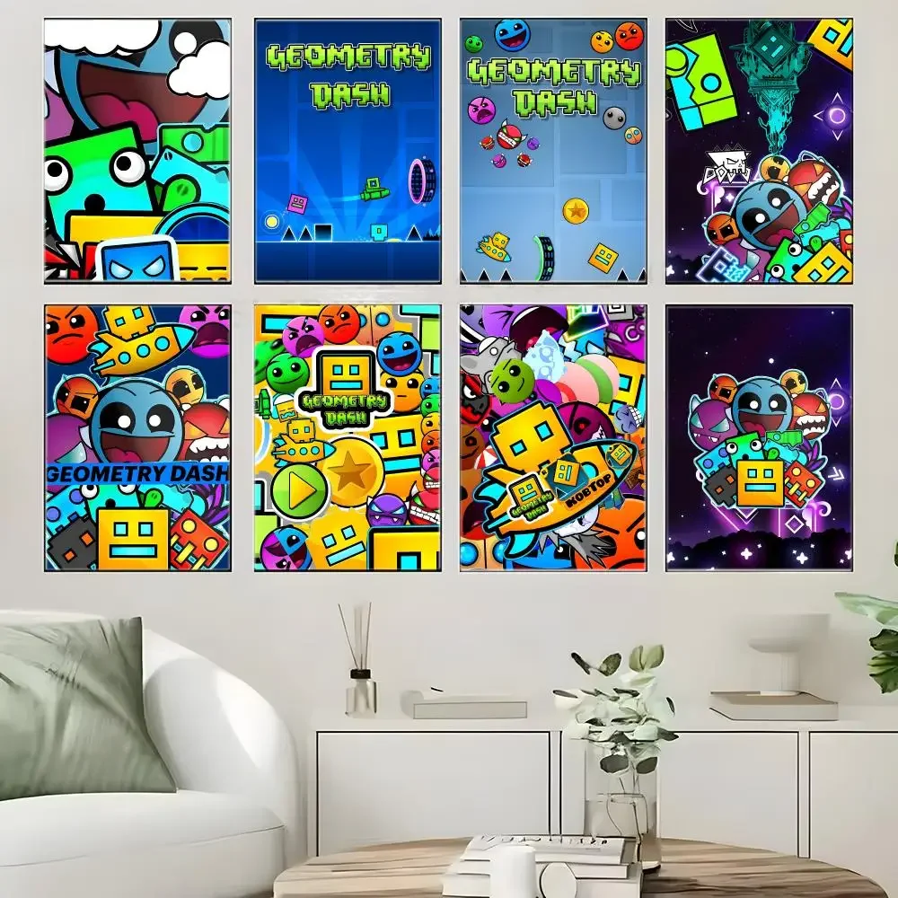 Anime G-Geometrys Dashs Poster Crease Free Waterproof Durable All Space Wall Decor