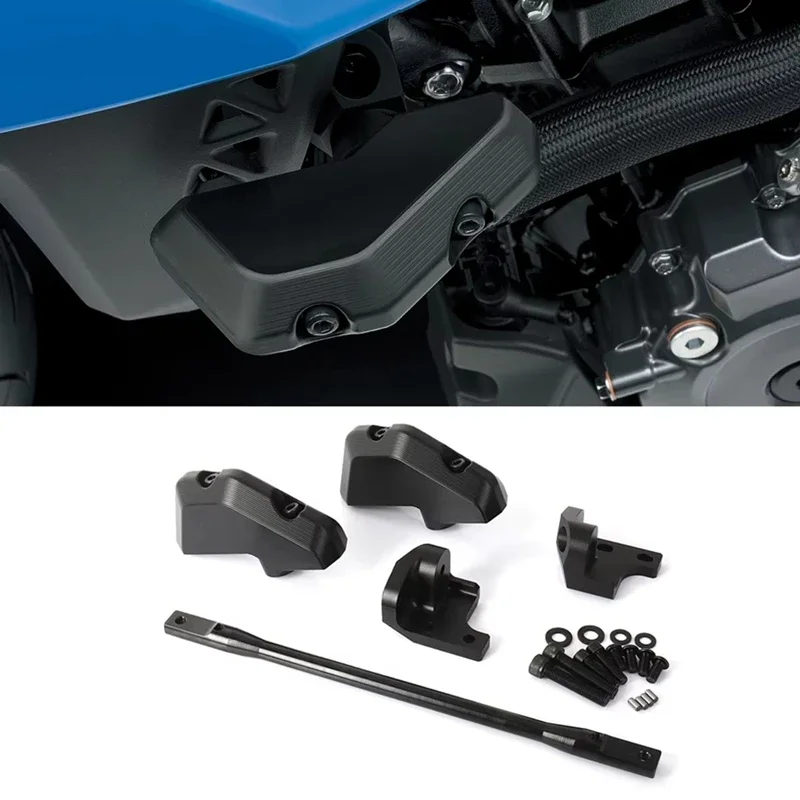 For Suzuki GSX-8S 2023-2024 GSX8S GSX 8S engine anti fall protection POM protective cover frame collision slider motorcycle acce