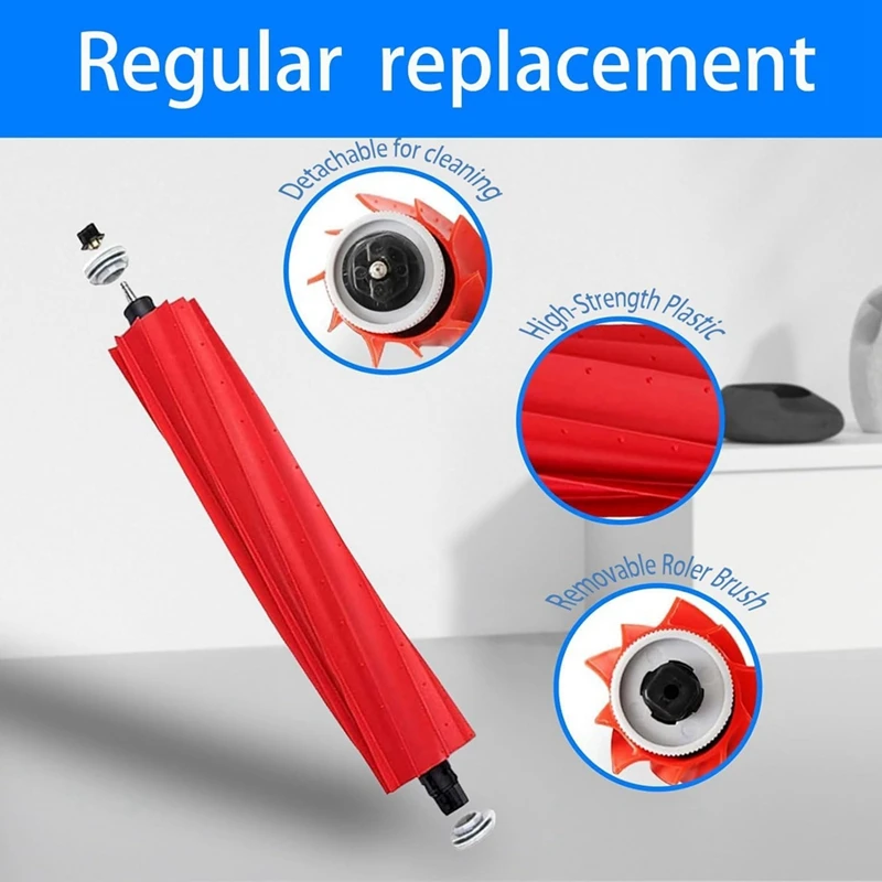 Abji-para roborock s7 maxv ultra/s7 pro ultra aspirador de pó escova lateral principal filtros hepa mop pano sacos poeira acessórios