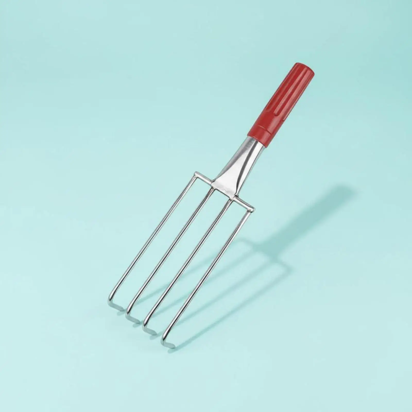 Beach Digging Rake Stainless Steel Digging Fork Rust Resistant Beachcombing Rake for Adults, Kids, Beach, Seaside, Mudflats