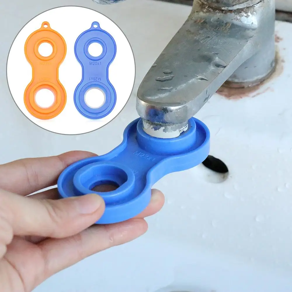 

hand tool Blue Orange Plastic Faucet Aerator Detached Install Spanner Universal Splash Filter