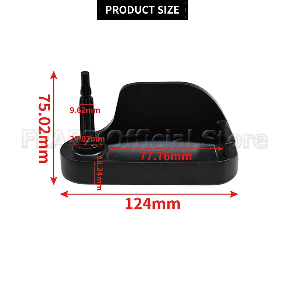 8J1823533C For Audi TT MK2 2007-2014 8J TTS TTRS TT RS LHD Front Left Engine Hood Bonnet Release Handle Cover Catch