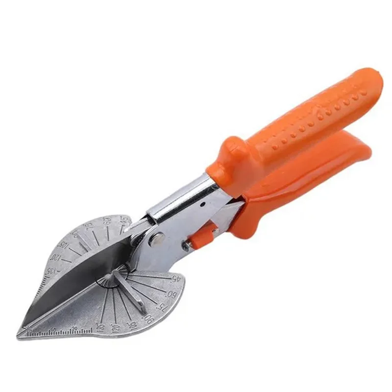 Imagem -03 - Multi Ângulo Mitre Siding Duct Cortador Tubo de Plástico Mangueira Scissor Ferramentas de Corte 45135 Graus Ajustável