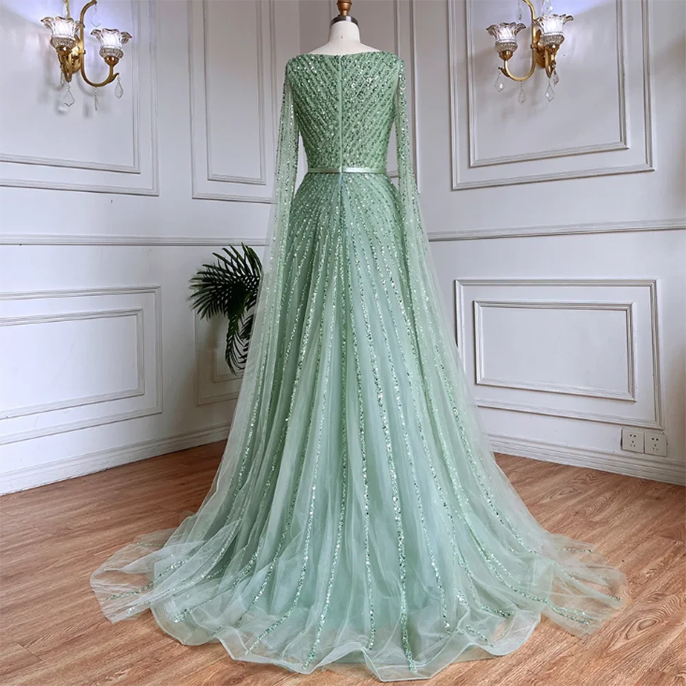 Robe de soirée à col en V pour femme, paillettes brillantes, robe de soirée formelle, longueur au sol, élégante et luxueuse, colorée, exquise