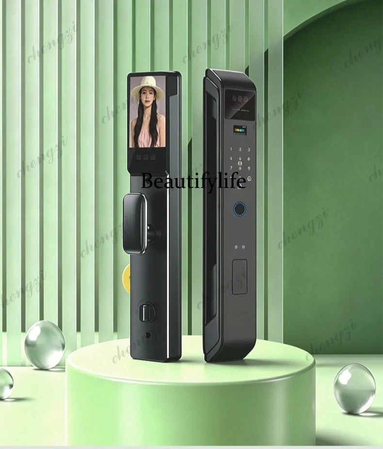 Fingerprint lock Household anti-theft door Fully automatic, intelligent, door password lock