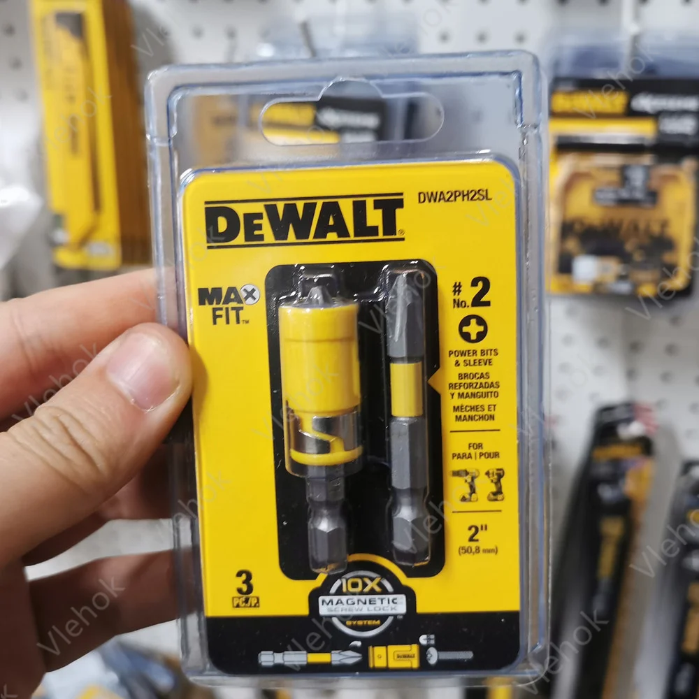 Destornillador DEWALT DWA2PH2SL MAXFIT Bits 2 ''PH2 impacto Driver PH2 Bit Set pivotante magnético Dewalt herramienta de DEWALT