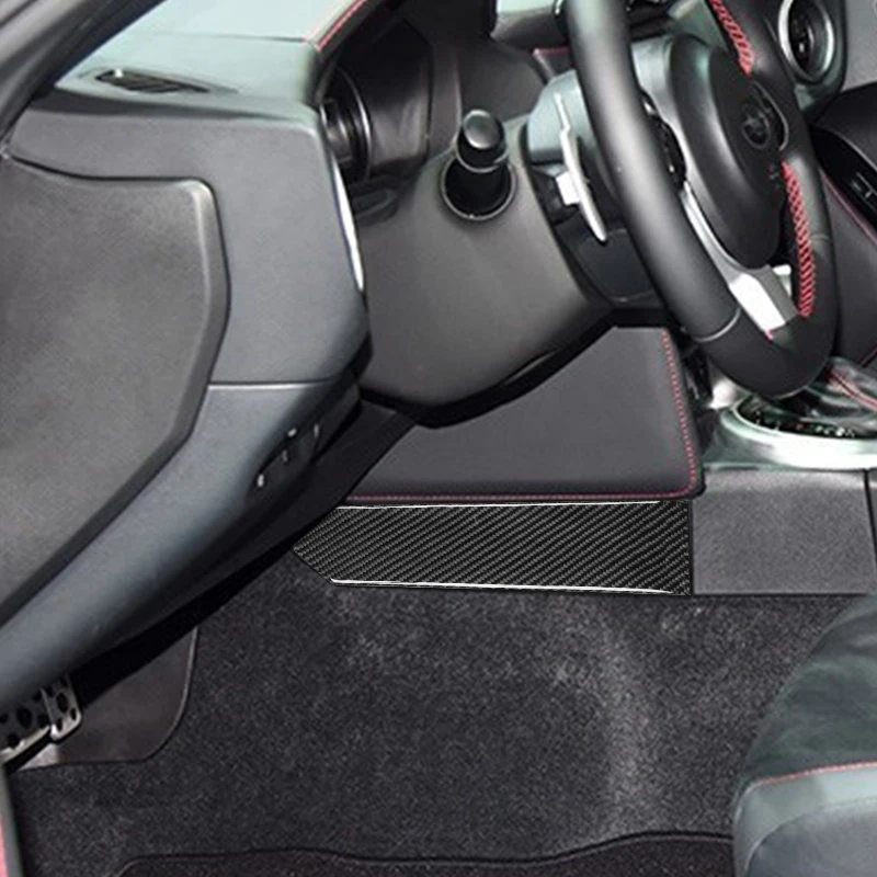 

Наколенник из углеродного волокна, автомобильная наклейка для Subaru Brz Toyota 86 GT86 2017 2018 2019, аксессуары для салона автомобиля
