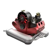 TOYAN FS-B400 14CC Engine Model Toy Opposed Four Cylinder Metal 4 Stroke for DIY RC Model Car Game Boy Toys