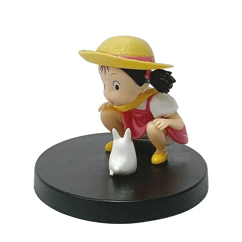 Figur Anime My Neighbor Mei Xiaomei, Boneka Koleksi Lucu dan Imut, Model Dekorasi Meja, Mainan untuk Hadiah Anak
