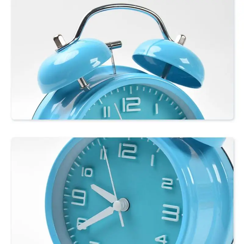 Old Fashioned Alarm Clock Retro Alarm Clock Battery Powered With Backlight Kid Alarm Clock For Boys Girls Kids Children Teenager