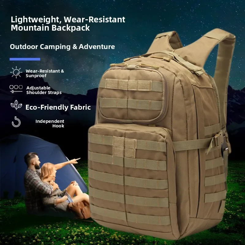 

Мужская уличная дорожная сумка огромной емкости, водонепроницаемая походная сумка, многофункциональная двойная сумка-держатель для Cam And King