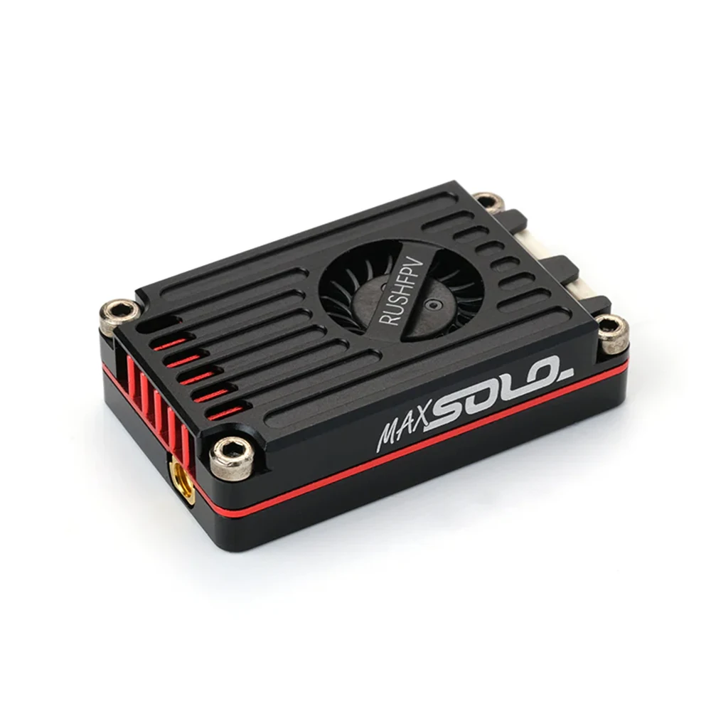 RUSHFPV MAX SOLO 2.5W VTX, 5.8GHz 48CH/37CH เครื่องส่งสัญญาณอนาล็อก FPV กำลังสูง, แรงดันไฟฟ้ากว้าง 7-36V, สำหรับโดรนแข่ง FPV