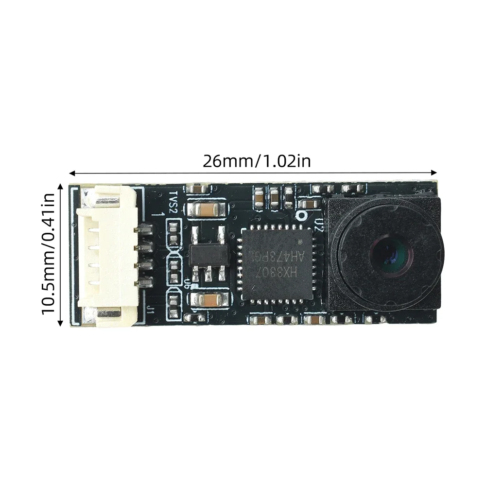 ESP32-S3 Camera Module 720P HD with 65° Wide-Angle Lens Plug and Play USB Interface for AI Development