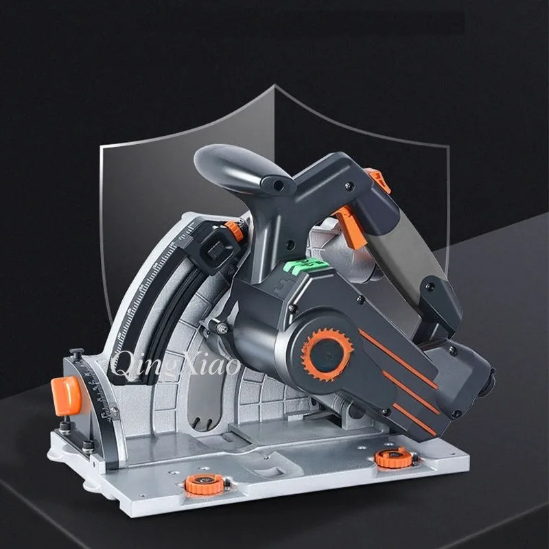 Multi Function Dustless Track Saw For Gypsum Board Ceiling Cutting Multi Groove Blade Option Tool Metal Processing Equipment