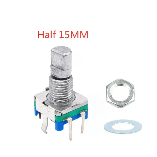EC11 Rotary Encoder with Switch Handle and 20 Pulse Digital Signal Potentiometer