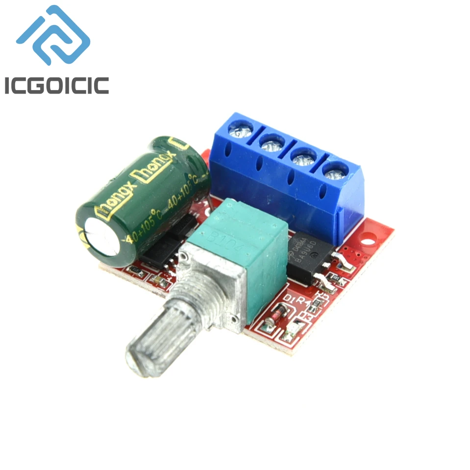 5A 90W PWM 12V DC Motor Speed Controller Module DC-DC 4.5V-35V Adjustable Speed Regulator Control Governor Switch 24V