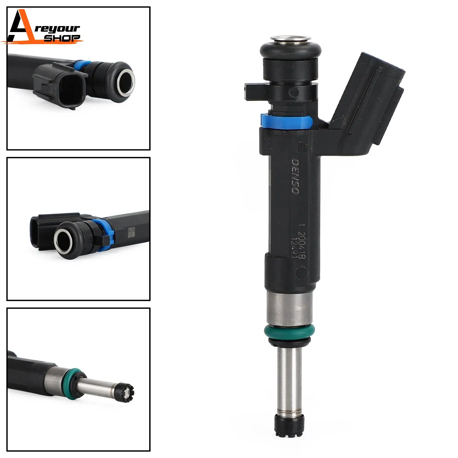 Areyourshop 1PCS Fuel Injectors Fit for Nissan Versa 1.6L L4 2012-2015 HR16DE 16600-1KT0A Car Auto Parts