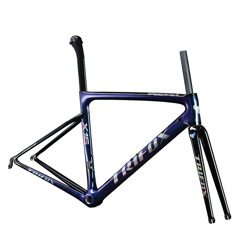 X16QR TRIFOX公式ストア フルカーボンロードバイクフレームセット 700