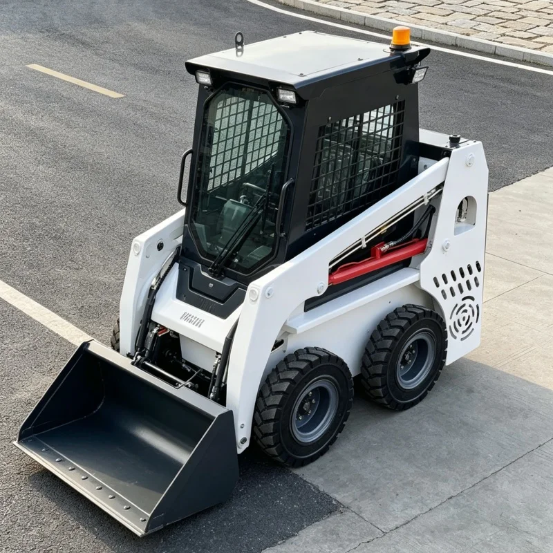 

Customized Material Handling Skid Steer, Construction Skid Steer Loader, Mini Skid Steer Loader, Multifunctional Loader