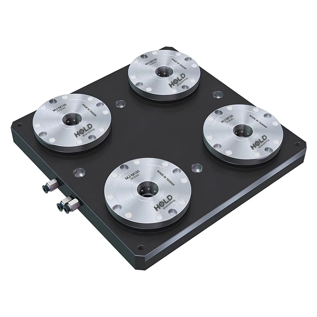 Zero Point Clamping Base Plate Quick CNC Milling Machine Fixture Change New Condition Accessory Automation Solutions TOOL STEEL