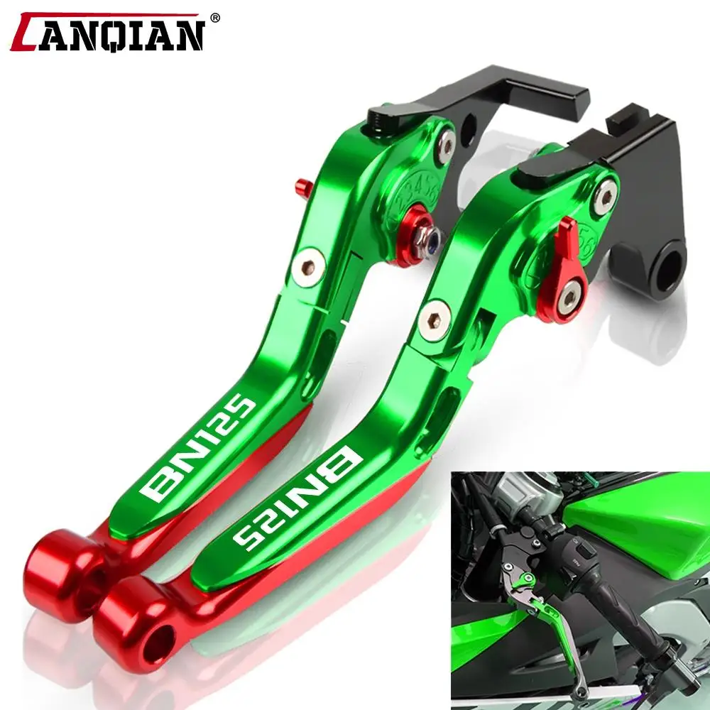 

For Kawasaki BN125 eliminator 2003 2004 2005 2006 2007 2008 Motorcycle CNC Adjustable Extendable Foldable Brake Clutch Levers