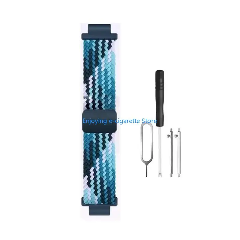 Kids Smartwatch Band Replacement with Quick Wear Textured and Tool Set for Everyday School Wear Y4QF