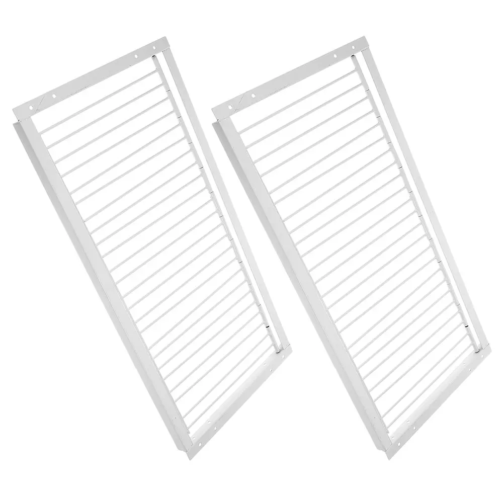 

2 Pcs Live Door Pigeon Supplies Durable Safe Racing Cage Entrance Bird House Wire Iron Doors pigeon cage door bird cage supplies
