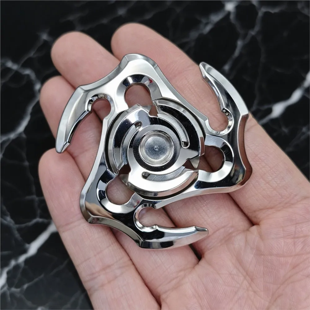 Mobius EDC lame d'ombre à trois lames Fidget Spinner manipulation sensation soulagement de l'anxiété Gadgets conceptions originales Fidget Spinners