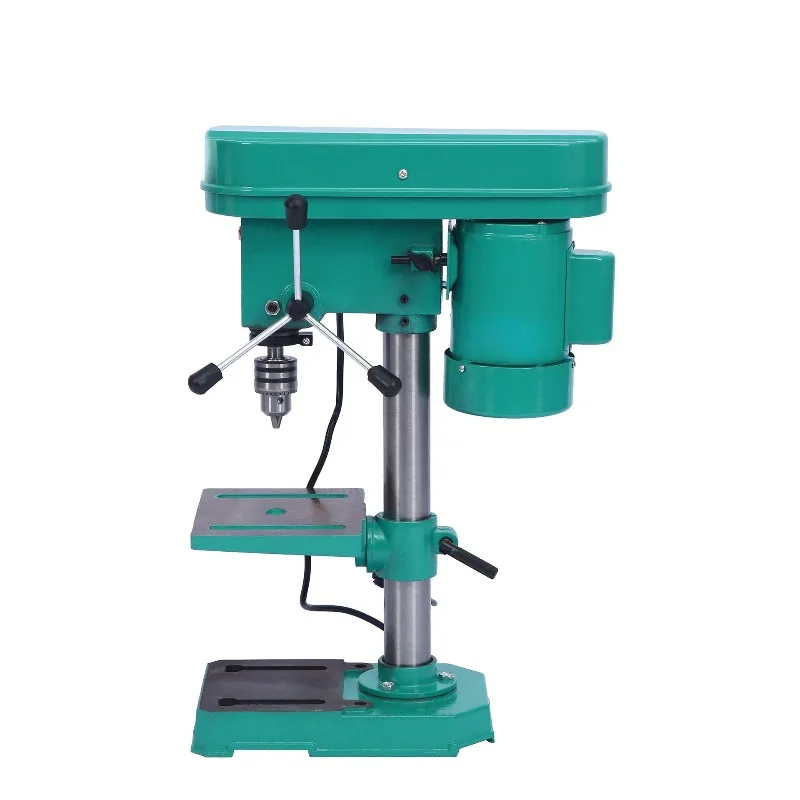 Compact Mini Bench Drill Press for Home Woodworking Desktop Drilling Machine Multi Function Tabletop Adjustable Speed Boring