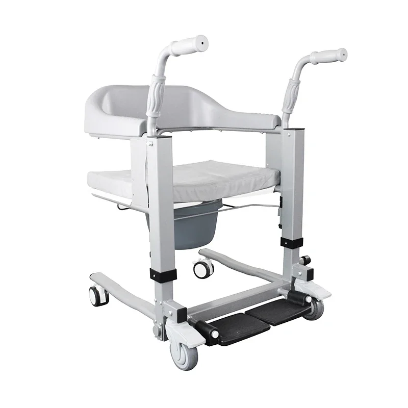 Chaise de transfert multifonctionnelle en titane pour personnes handicapées, siège de toilette pliant, chaise de changement de vitesse spéciale pour