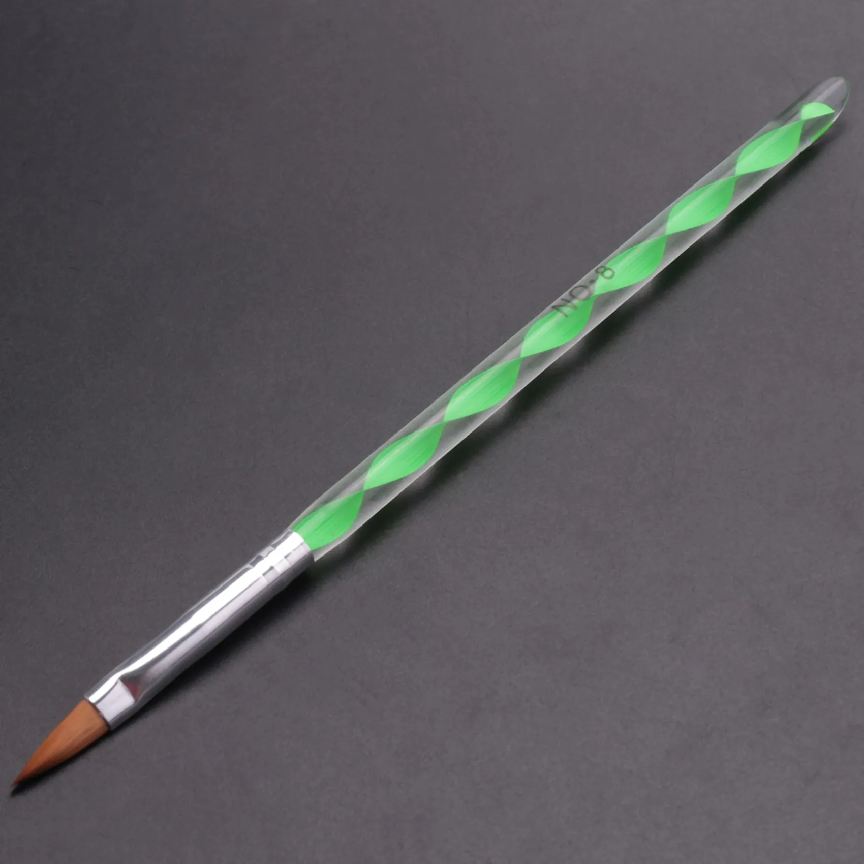 5 stücke Acryl Nail Art UV Gel Carving Pen Pinsel flüssiges Pulver DIY Nr. 4/6/8/10/12