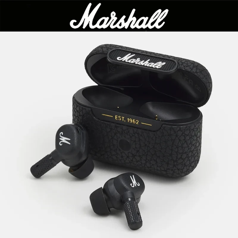 MARSHALL MOTIF ANC Echte draadloze Bluetooth 5.2-hoofdtelefoon Actieve ruisonderdrukkende hoofdtelefoon In-ear waterdichte hoofdtelefoon