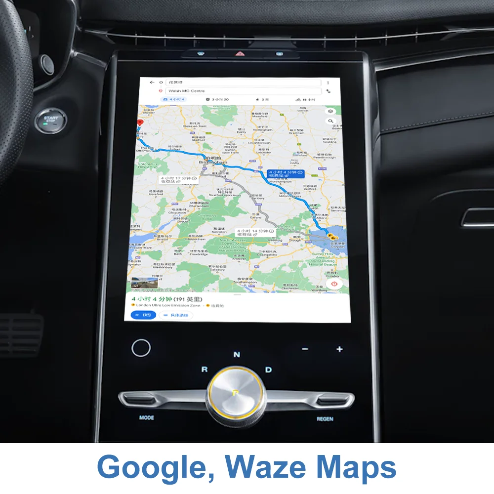 Für MG Marvel R Youtube Google Maps Waze Spotify Musik Android Auto Drahtloses iSMART Infotainmentsystem für MG MARVEL R Electric