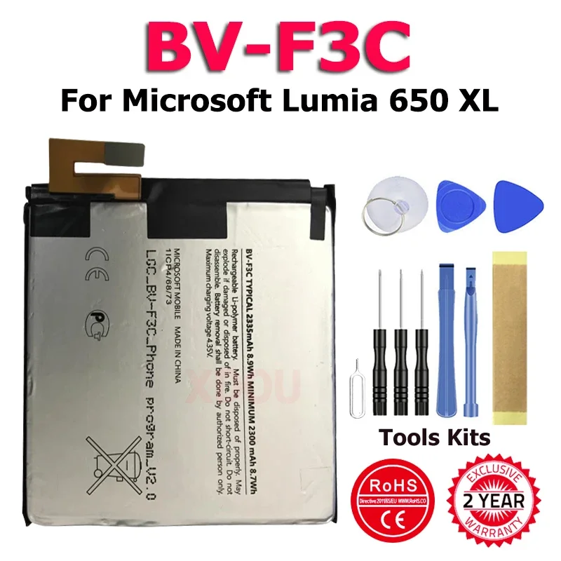 

XDOU 2300mAh Suitable For Nokia BV-F3C Batteries Microsoft BV-F3c Batteries BV-F3c Built-in Battery Board