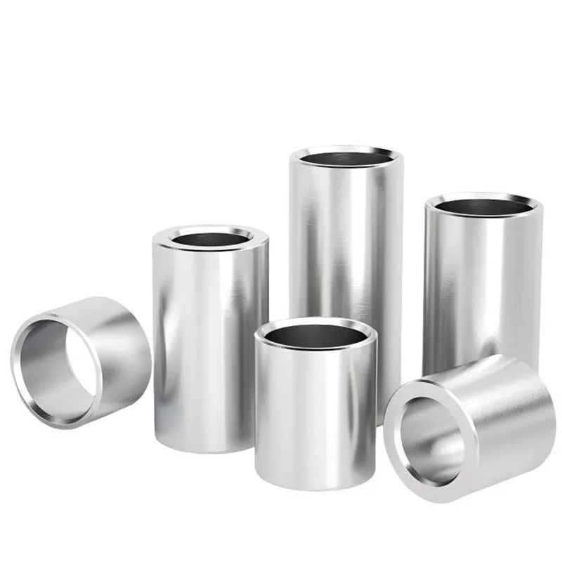 304 ステンレス鋼丸中空ガスケットスリーブ非ねじ込みスタンドオフスペーサーブッシュワッシャー M6M7M8 産業棚家の装飾