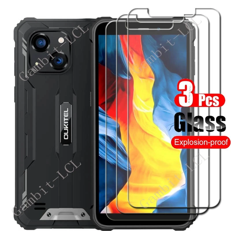 1-3PCS Tempered Glass For Oukitel WP32 Pro 6