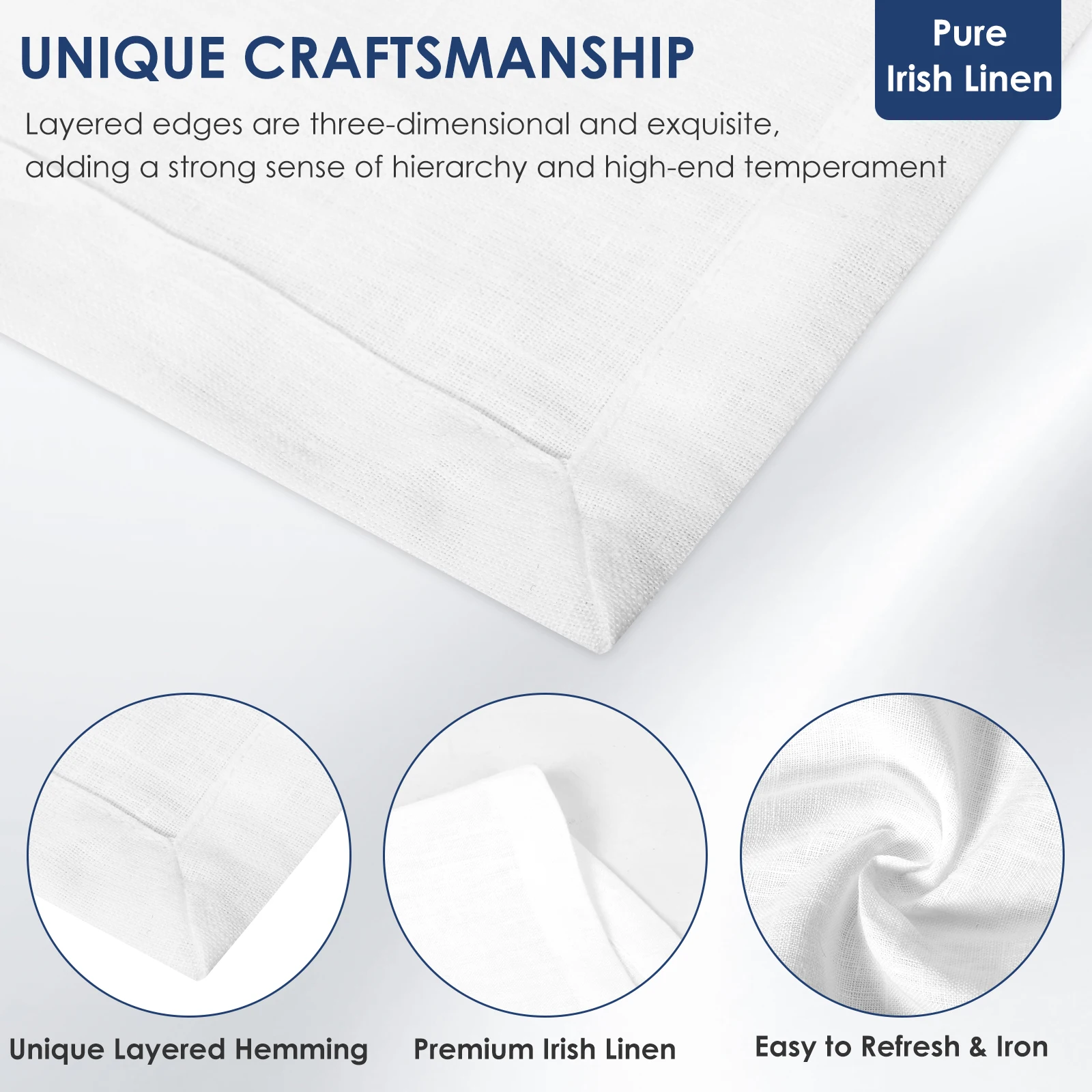 منديل جيب من الكتان بطول 30 سم - مراجعة Handkerchief Cotton Men وسعره
