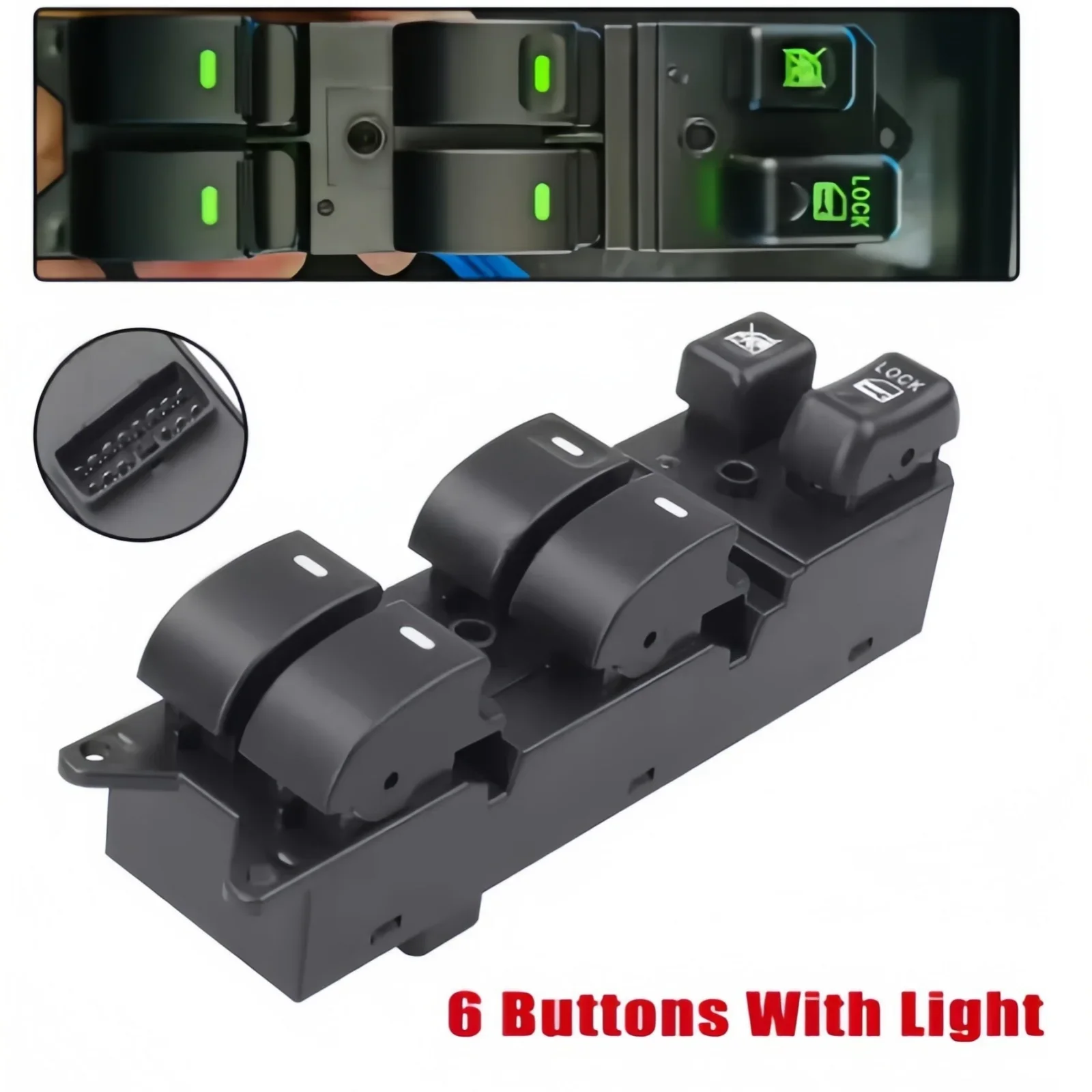 MR587943 8608A196 Master Power Window Switch For Mitsubishi Endeavor Lancer Montero Galant 2004-2009 Car Accessories