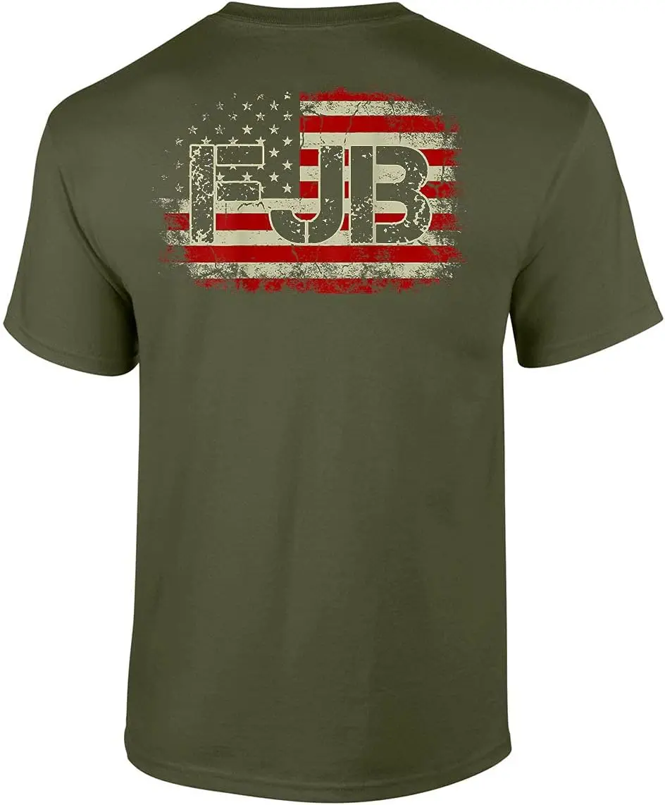 FJB Funny Political Humor F Joe Biden Conservative Republican Men's Short Sleeve T-Shirt