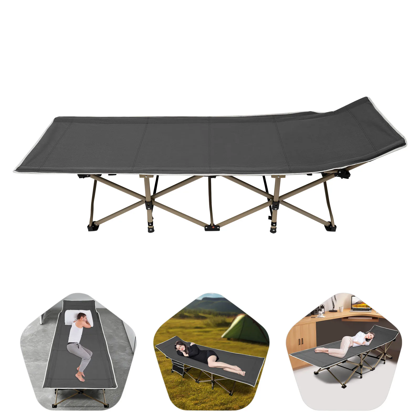 Travel Tent Cots Folding Sleeping Cots for Camping & Hunting