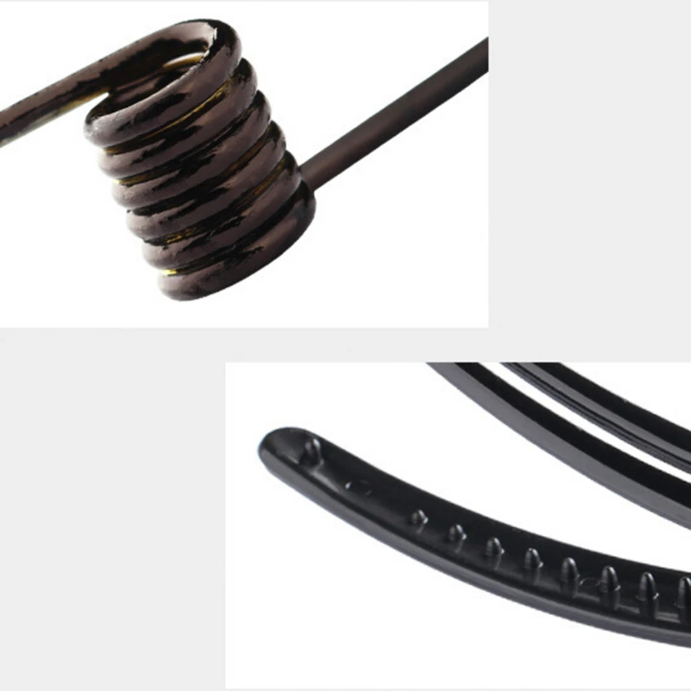 

12pcs Black Hair Clips 9.5Cm Beak Design Plastic Hair Barrettes For Salon Anti-Slip Hairpin Headwear Clamps Smooth