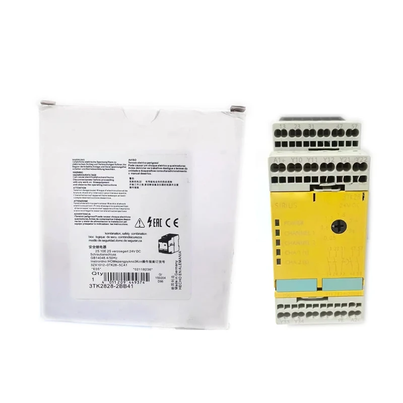 

Совершенно новый оригинальный программируемый контроллер реле безопасности 3TK2828-2BB41 3TK2828-2BB41