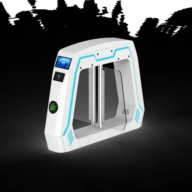 Fast Access Control Smart Hotel Remote Control Supermarket Entrance Automatic Swing Barrier Baffle Gate Turnstile
