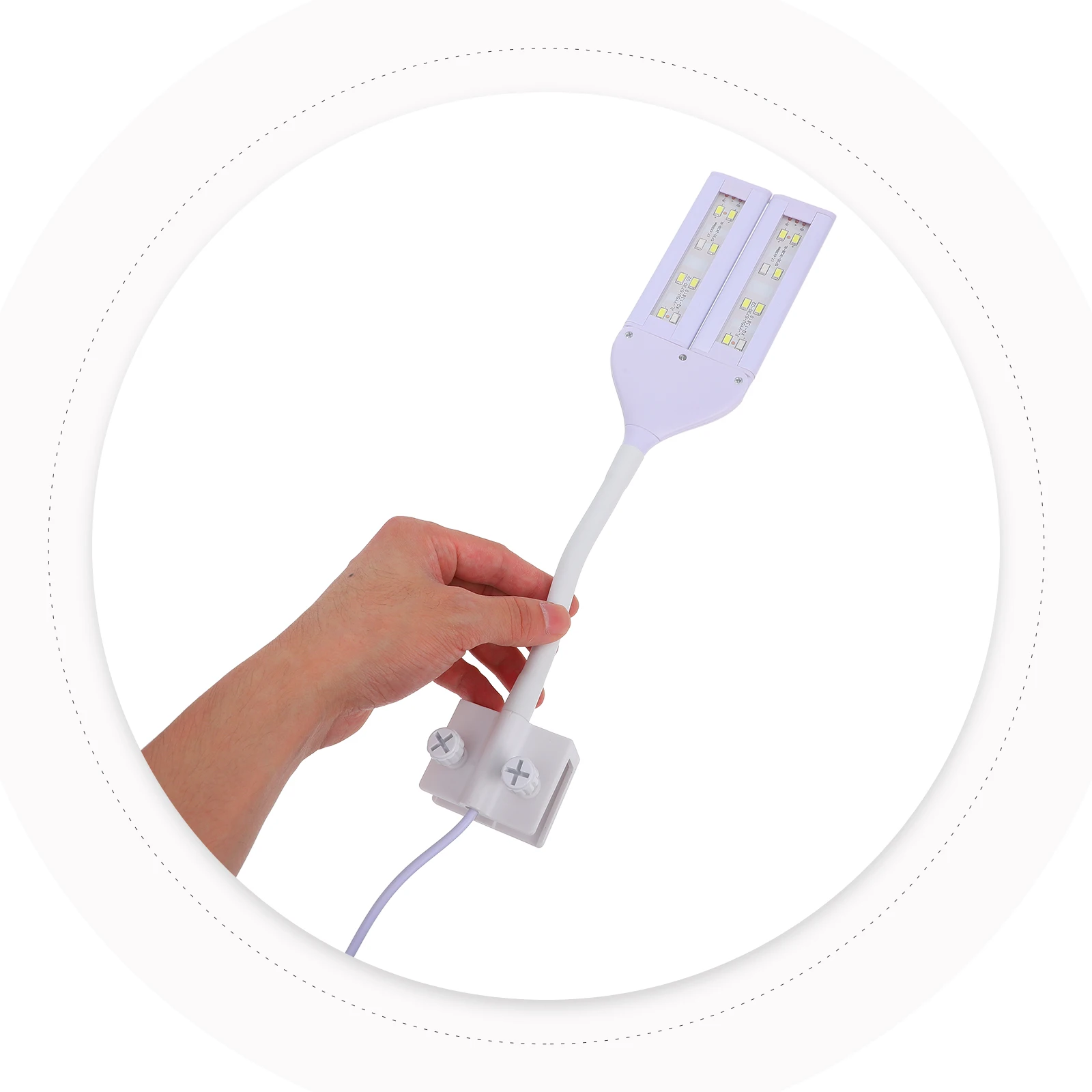 

Fish Tank Lights LED Aquarium Lamp Aquatic Plant Lighting Tool Frame Water Plants